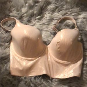 Shimmery Victoria’s Secret bustier
